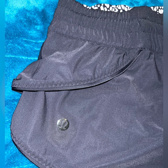 LIKE NEW LULULEMON Lululemon Surf Short II Black / Miss Mosaic Black - Picture 2 of 13